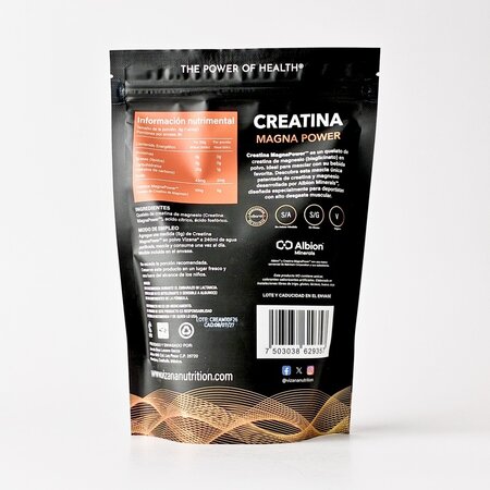 Creatina de Magnesio Quelado en Polvo Vizana 400g