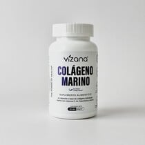Colageno Hidrolizado Marino en Capsulas con acido hialuronico, Biotina y Vit C Vizana 180/500mg