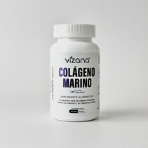 Colageno Hidrolizado Marino en Capsulas con acido hialuronico, Biotina y Vit C Vizana 180/500mg