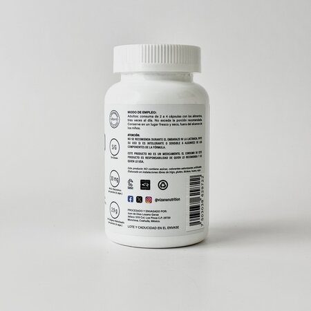 Colageno Hidrolizado Marino en Capsulas con acido hialuronico, Biotina y Vit C Vizana 180/500mg