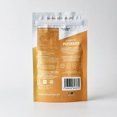 Citrato de Potasio en Polvo Vizana 100g