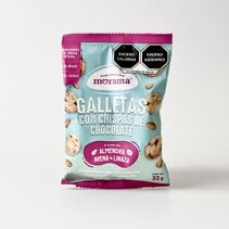 Galleta Chispas de Chocolate con Almendra Avena y Linaza Morama 32gr