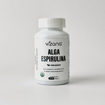 Espirulina en Cápsulas Orgánicas Vizana 180-500 mg.