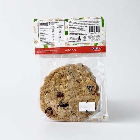 Galleta de Avena con Arándano Organica Vizana 96g