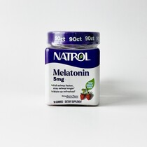 Melatonina en Gomitas Sabor Fresa Natrol 90/5mg