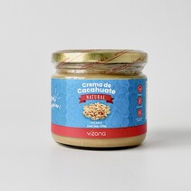 Crema de Cacahuate Natural Untable Vizana 330 g