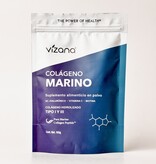 Colageno Hidrolizado Marino en Polvo con acido hialuronico, Biotina y Vit C Vizana 150 gr