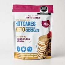 Harina para Hot Cake KETO con Chispas de Chocolate Morama 350gr