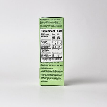 Jarabe para la Tos Organico para Niños sabor Uva 118ml