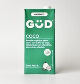 Leche de Coco Orgánica Sin Azúcar GüD 1 L.