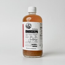 Kombucha de fresa albahaca Kombuchismo 470ml