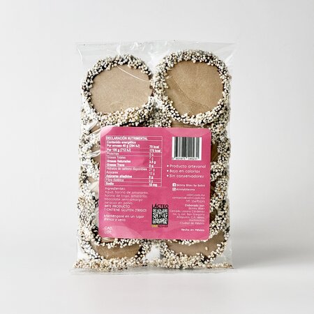 Obleas De Amaranto C/ Chocolate Sabor Chocolate Skinny Bites 40g