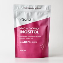 Myo y D-Chiro Inositol en Polvo Vizana 250g