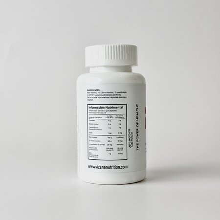 MYO y D Chiro Inositol 40 1 en Capsulas Vizana 120 caps