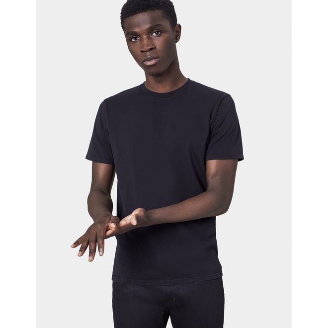 Classic Organic Short Sleeve T-Shirt in Deep Black