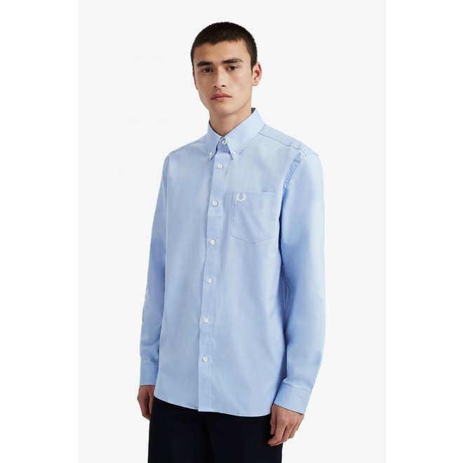 Oxford Shirt in Light Smoke