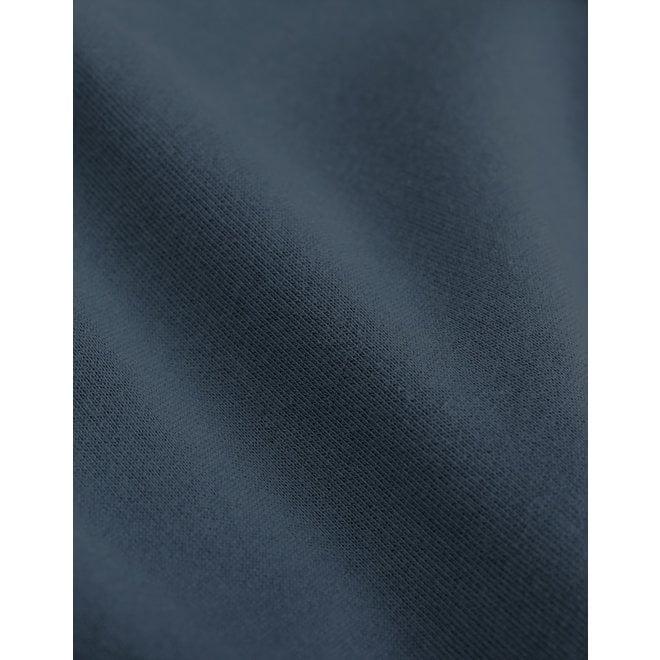 Classic Organic Crew in Petrol Blue