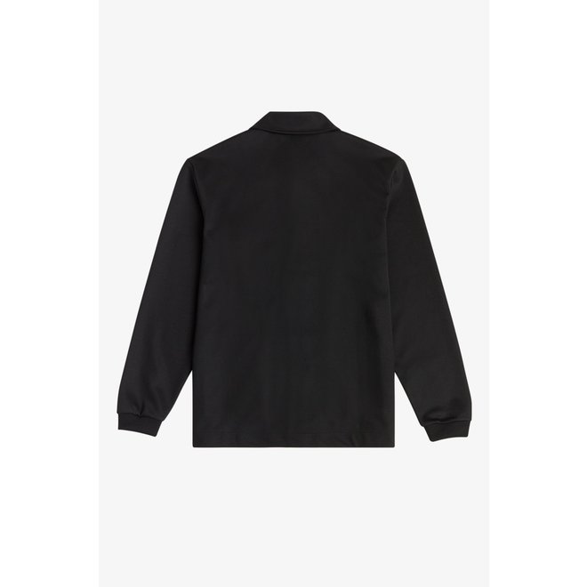 Tricot Coach Jacket in Black