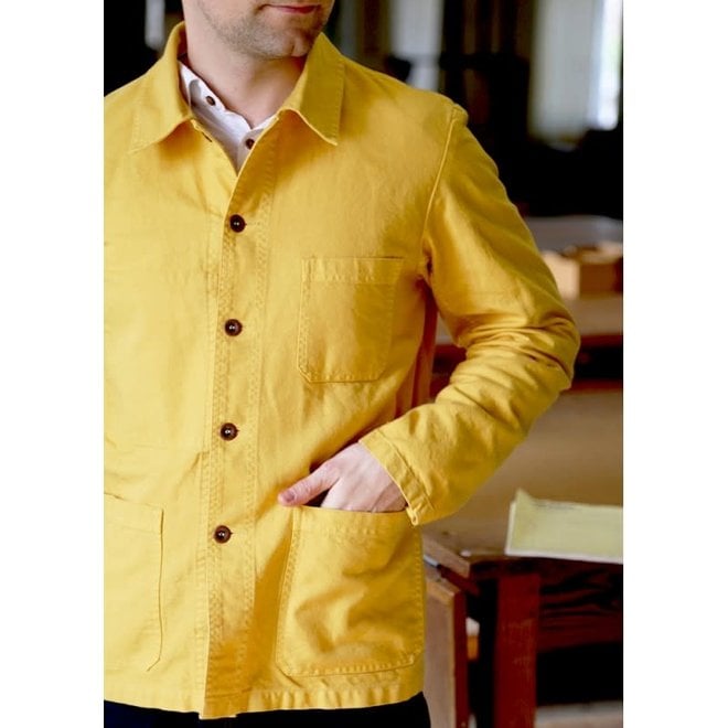 Workwear Jacket - Twill Fabric in Pineapple