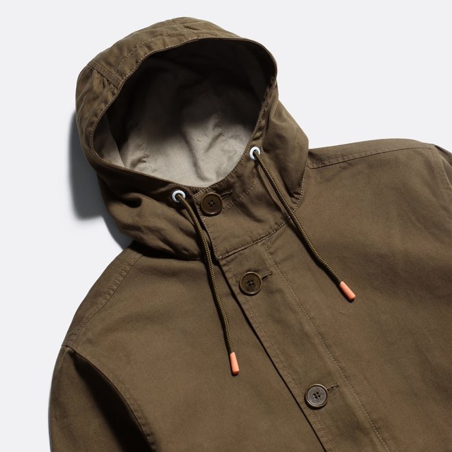 Dunbar Parka in Dark Olive