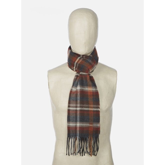 Scarf In Brown Check