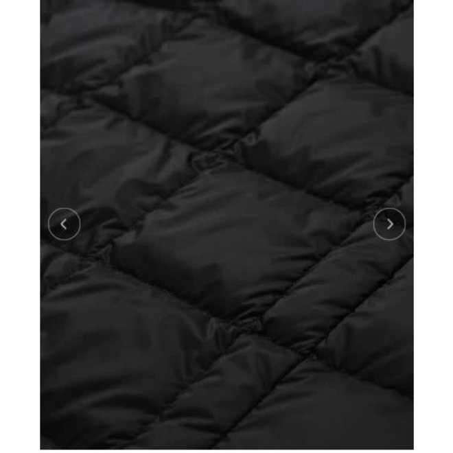 Crew Neck Button Down Jacket in Olive