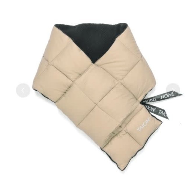 Basic Down Muffler in Sandy Beige