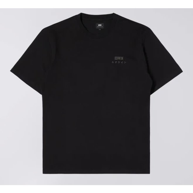 Logo Chest T-Shirt in Black - Eastwood Ave. Menswear