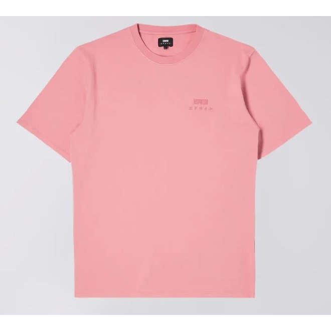 Logo Chest T-Shirt in Dusty Rose