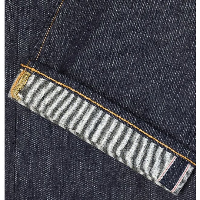 Nashville Straight Red Selvedge in Blue - Unwashed