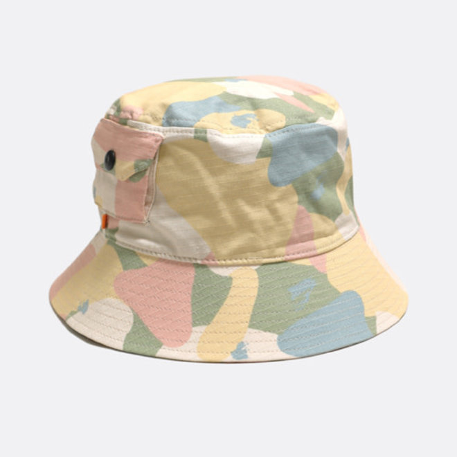 Lope Bucket Hat in Camo - Pastel