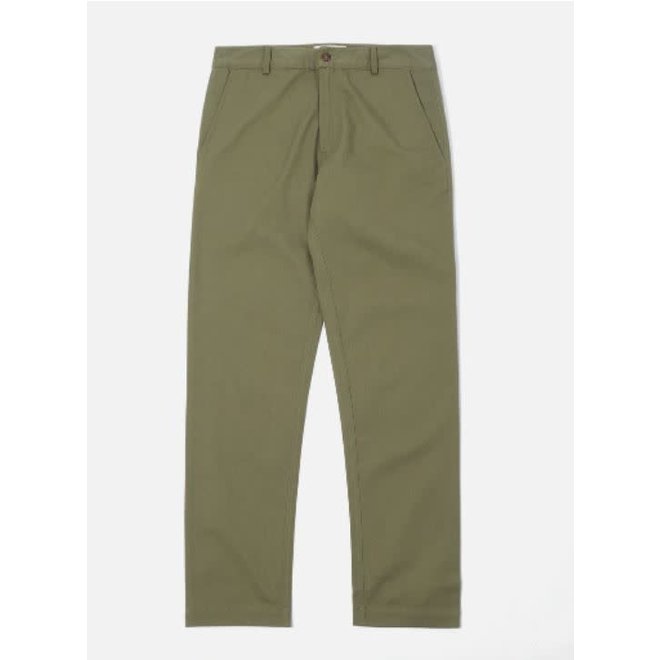 Aston Pant In Light Olive Twill
