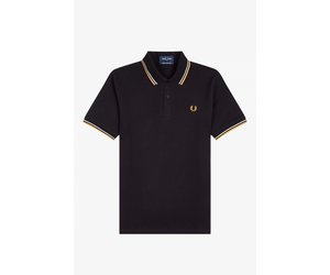 Made in England M12 - Fred Perry Shirt in Riyadh Gold - Eastwood