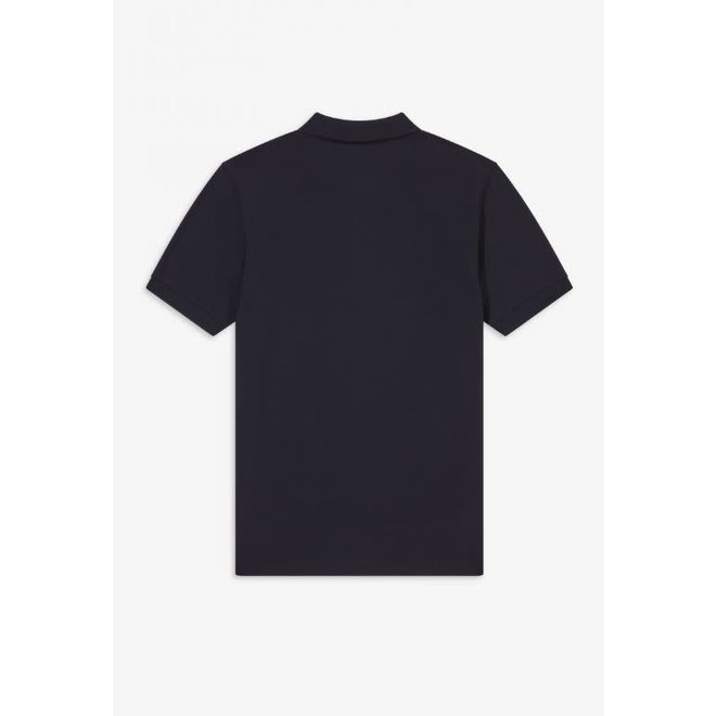 Plain Fred Perry Shirt in Navy