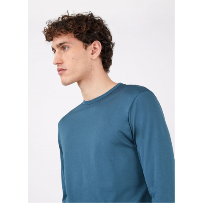 Classic Long Sleeve T-Shirt in Teal