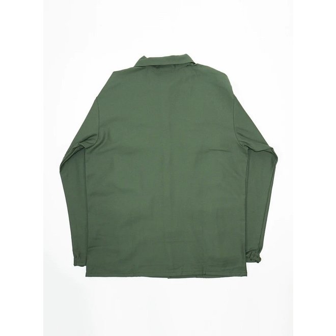 4 Pocket Jacket in Olive Sateen