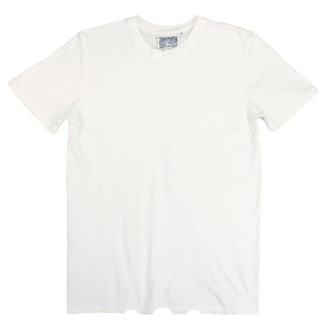 Basic Tee in Washed White