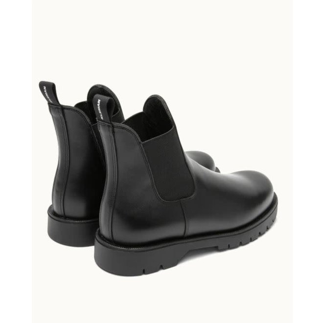 Tonnant Lug Sole Chelsea Boots in Black