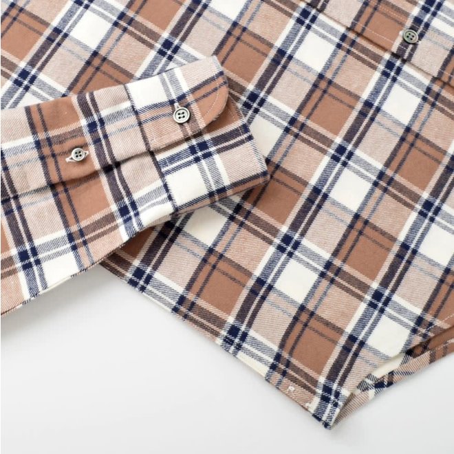 Plaid Flannel Shirt in Hazel