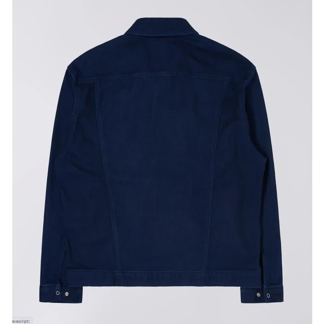 S-Trucker Jacket in Rinsed Blue