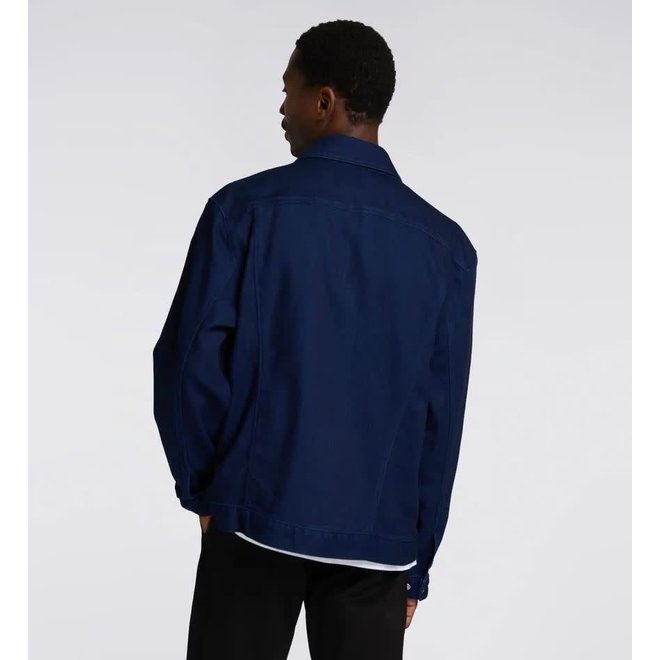 S-Trucker Jacket in Rinsed Blue