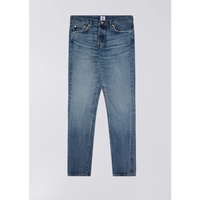Made in Japan Slim Tapered Red Selvage in Blue - Mid Dark