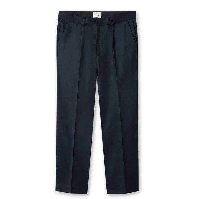 Read Wool Suit Pants in Navy