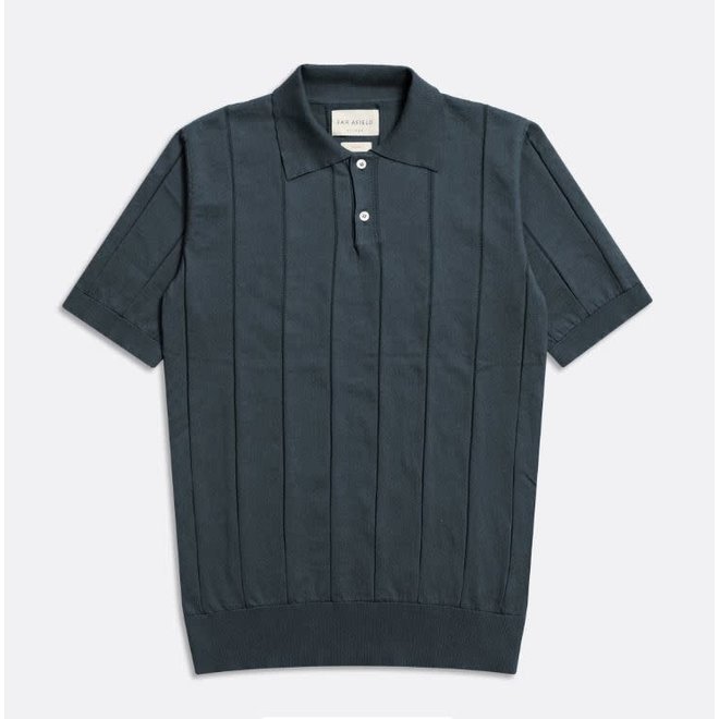 Jacobs SS Polo Shirt in Blue Nights
