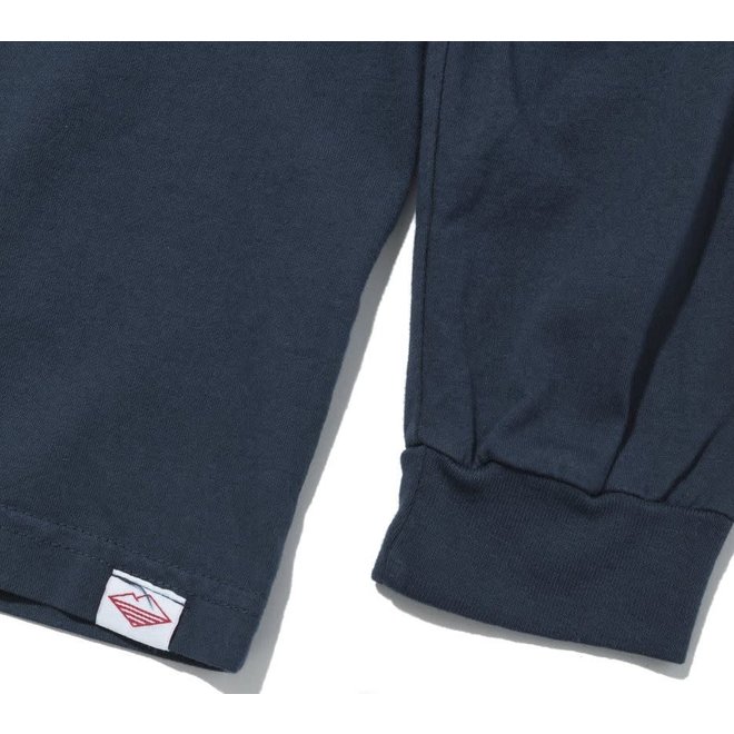 Team LS Pocket T-Shirt in Navy