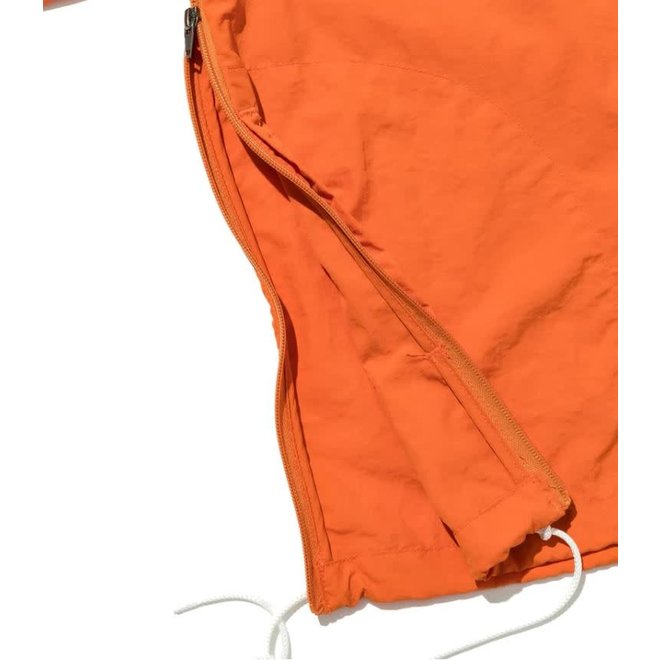 Packable Anorak in Orange