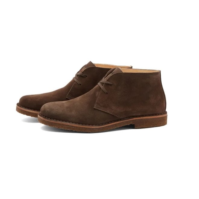 Greenflex Desert Boots in Dark Chestnut Eastwood Ave. Menswear