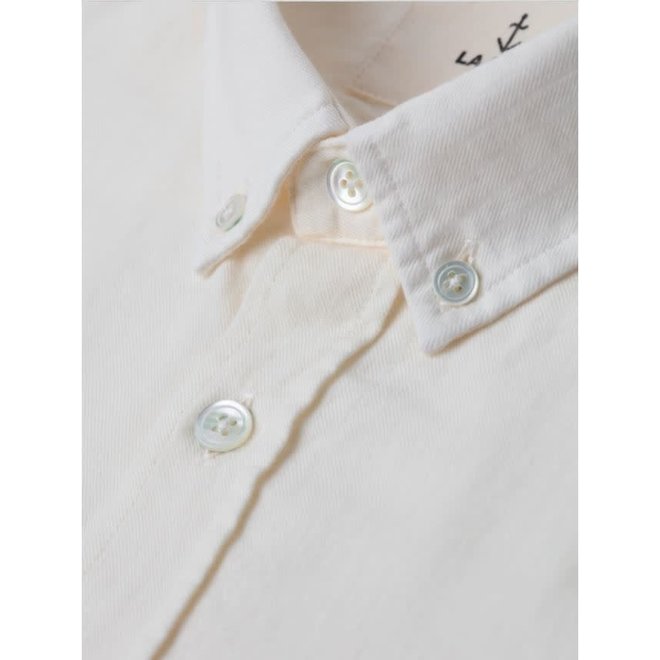 Branco Button Down Shirt in Ecru - Eastwood Ave. Menswear