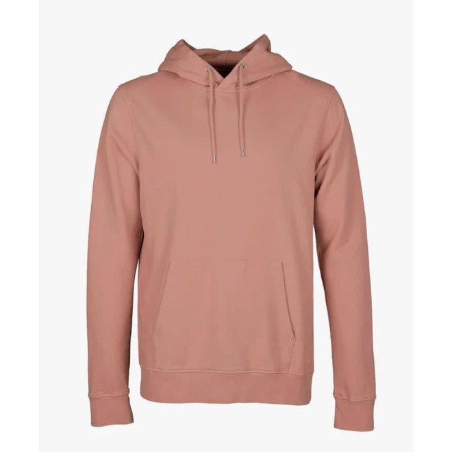 Classic Organic Hoodie in Rosewood Mist