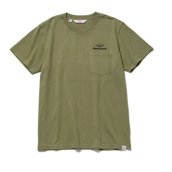 Team Pocket T-Shirt in Olive